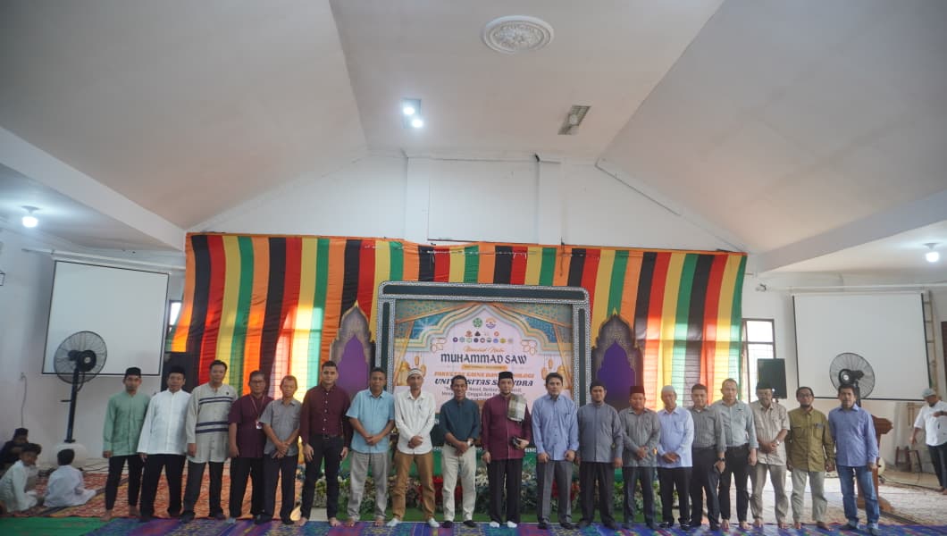 Fakultas Sains dan Teknologi Universitas Samudra Peringati Maulid Nabi Muhammad SAW 2025 dengan Penuh Khidmat dan Kebersamaan